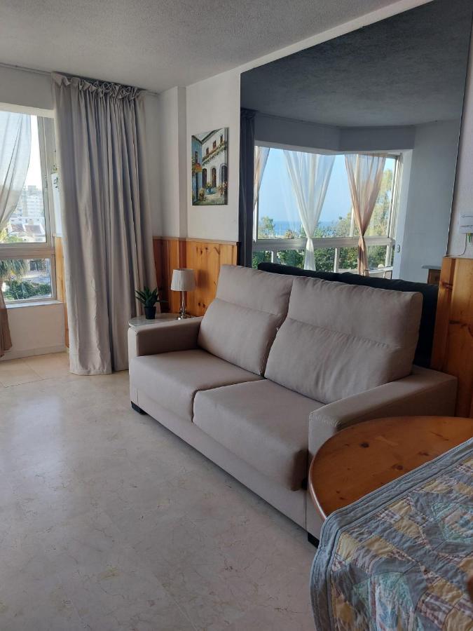 Lovely Apartment In Torremolinos Views Of The Sea, Pool, Terrace, Sofa Bed And Fully Equipped Kitchen Bagian luar foto